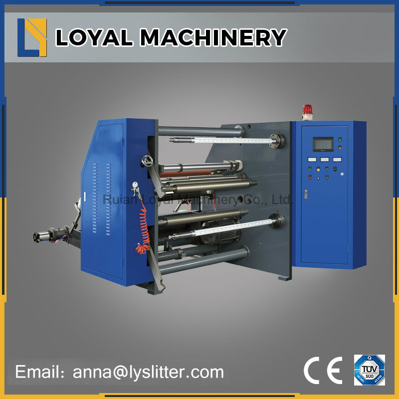 China 1300mm Duplex Paper Roll High Speed Slitting Line