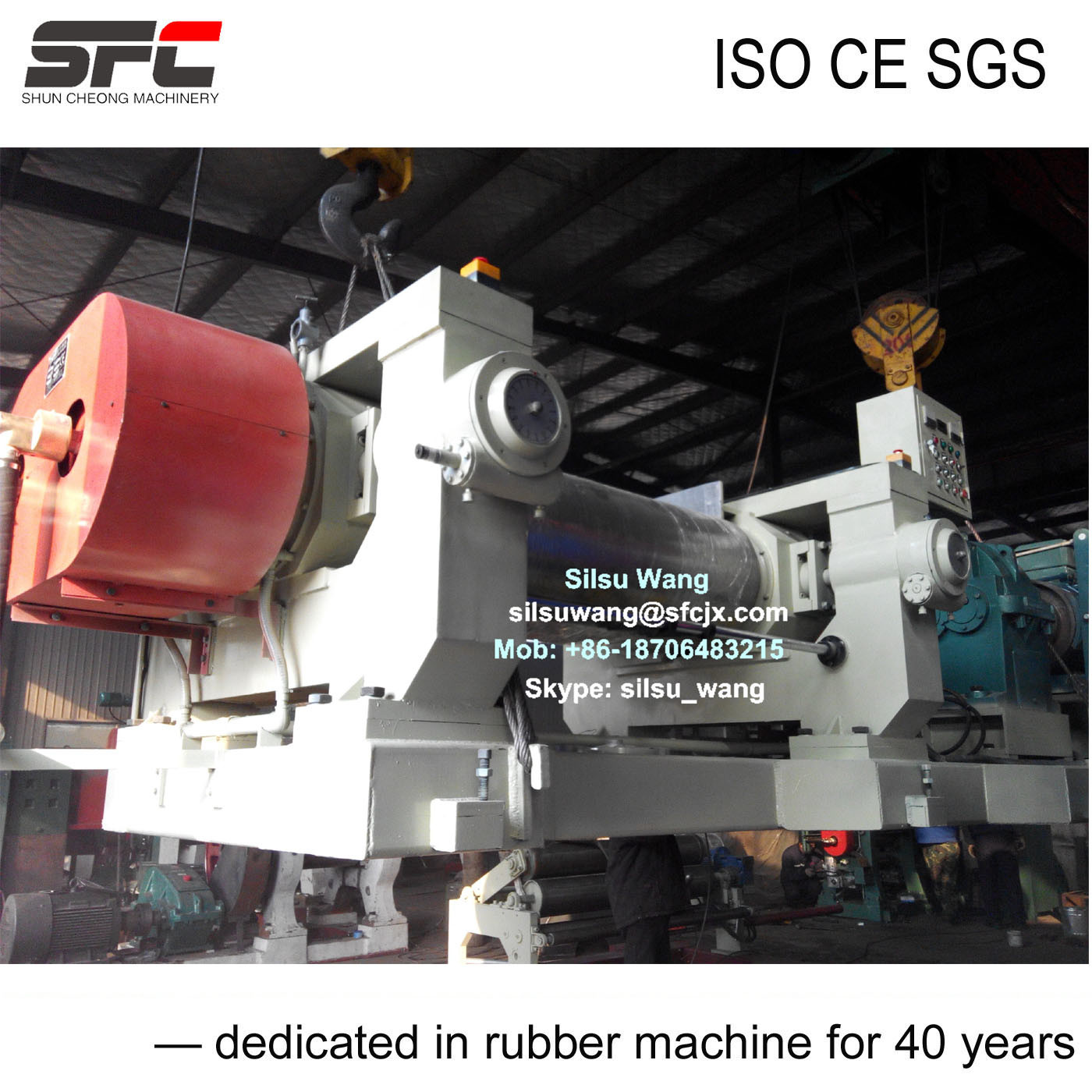 China 22" Rubber Compounding Mixing Mill, Rubber Mixing Mill