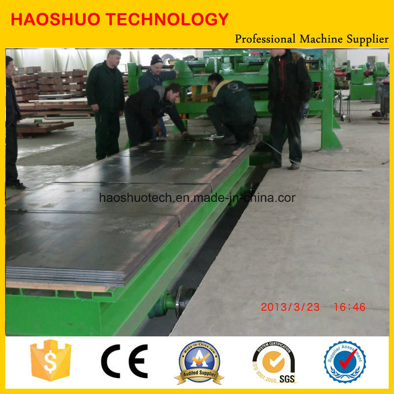 China 3-12mm High Precision Cut to Length Line with 4-Hi Leveller