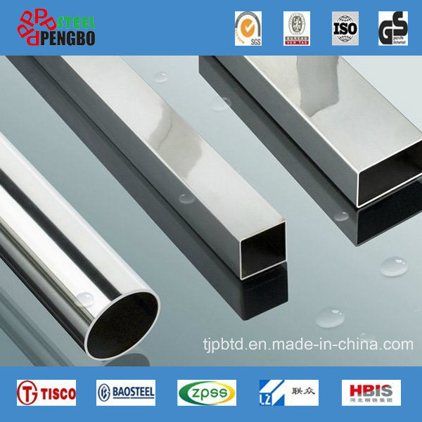China 304L Stainless Welded Square Steel Pipe