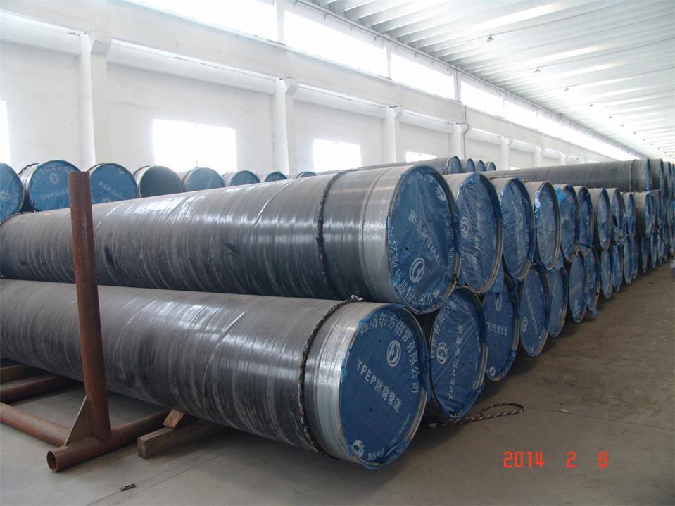China 3PE Coating Anti-Corrosive ERW Welded Pipe