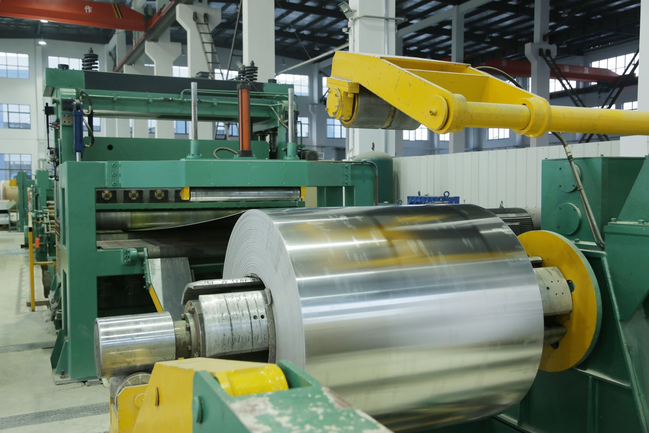 China 6-High Automatic Cut to Length Machine Line Aluminum Coil