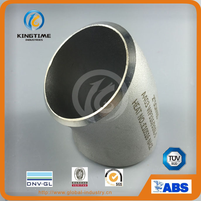 China 90d Ss Elbow Stainless Steel Fitting Butt Welded Pipe Fitting (KT0356)