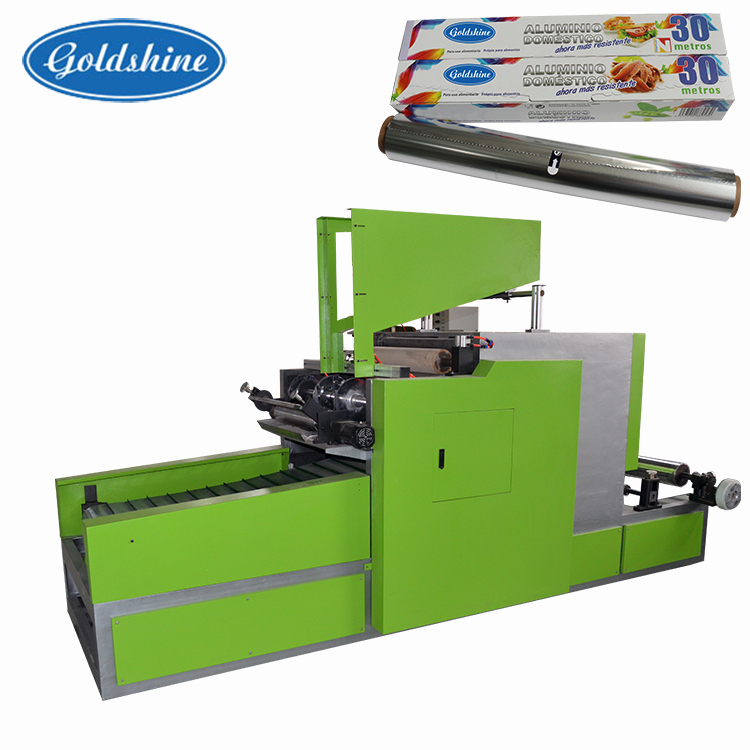 China Aluminium Foil Roll Cutting Machine Line