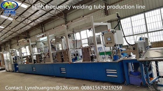 China Anhe High Frequency Tube Welding Production Line Tube Mill
