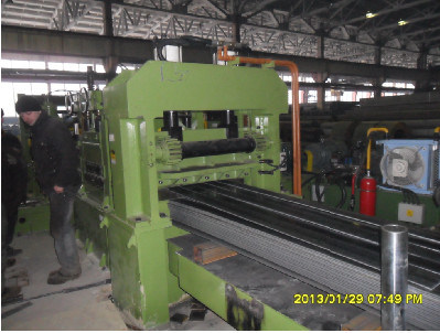 China Automatic Complete Set Flat Bar Cutting Machine Line