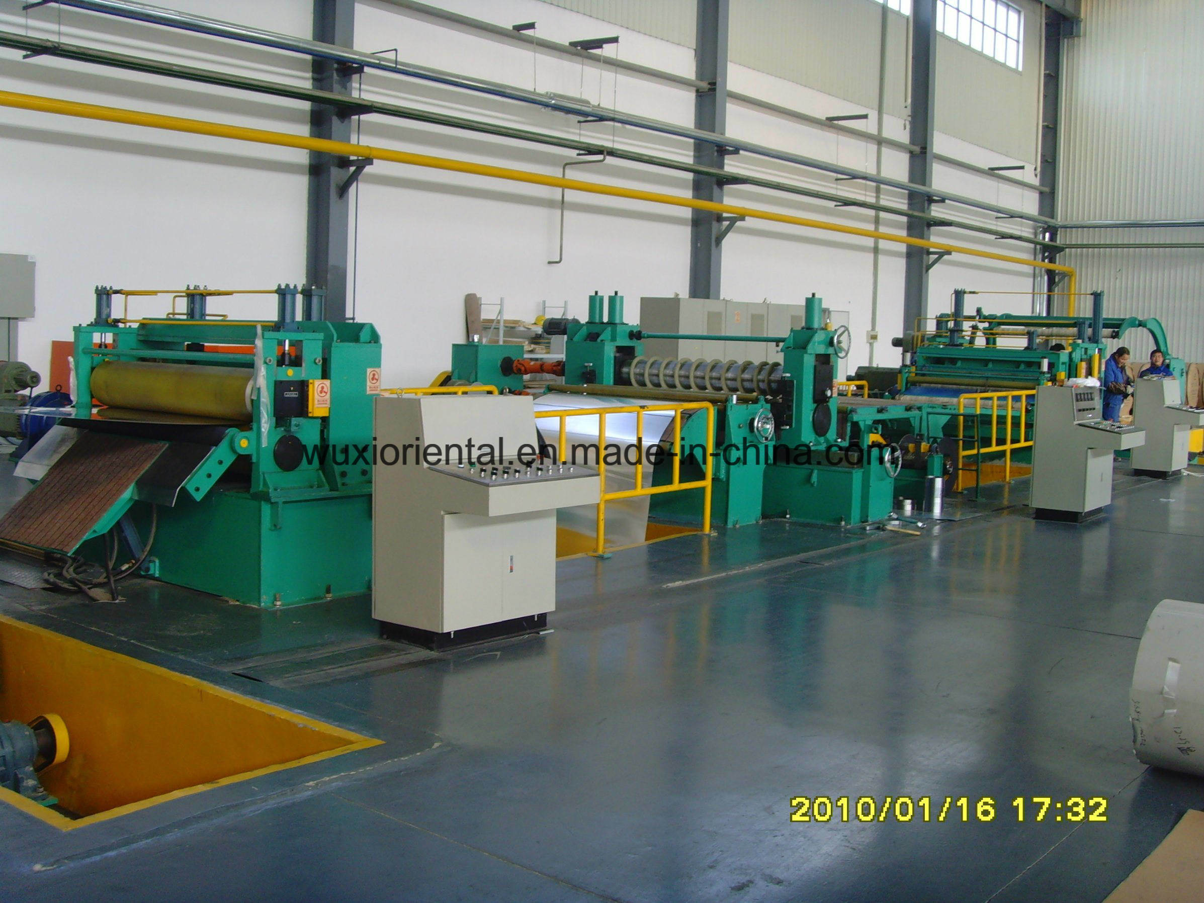 China Automatic High Accuracy Steel Coil Slitting Cutting Machine Line