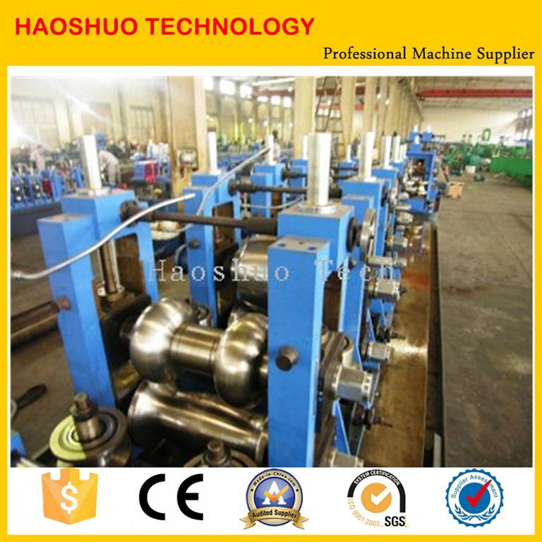 China Automatic Hot DIP Galvanized Welded Pipe Machine Stainless Steel Pipe Flange Welding Machine