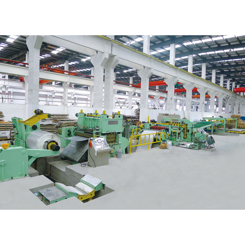 China Automatic Rotary Shear Cut to Length Machine Line