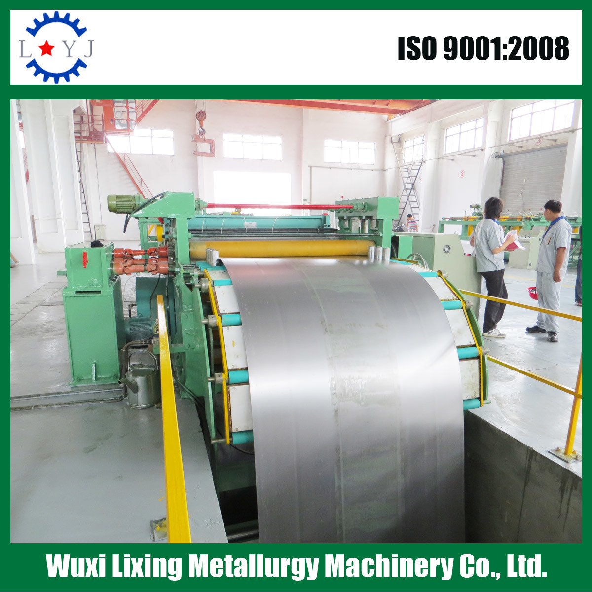 China Automatic Slitting Cutting Line Machine for Steel Plate
