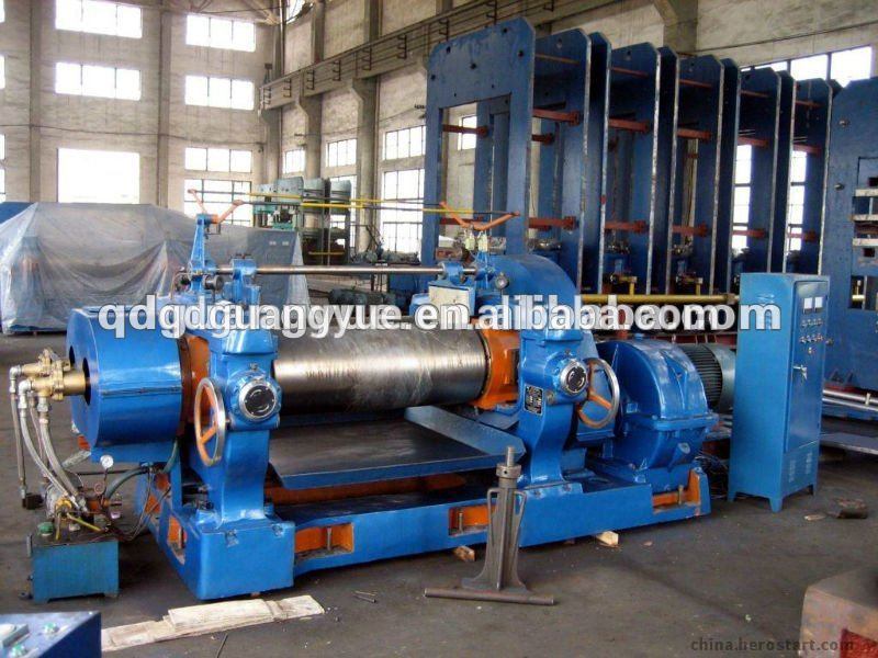 China Automatic Two Roll Rubber Open Mixing Mill