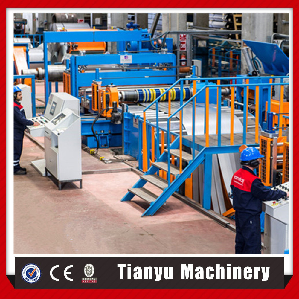 China CNC Thin Plate Uncoiling Cut to Length and Slitting Line Machine