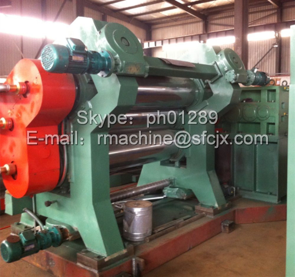 China Calender Roll Mill, 3 Rolls Rubber Calender, Rubber Calender