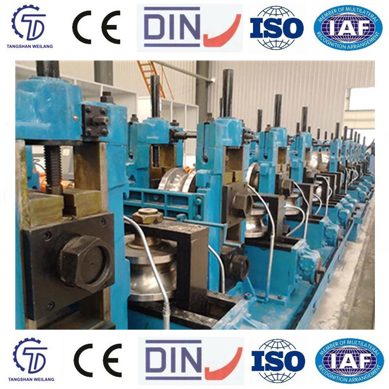 China Carbon Steel Pipe Welded Pipe Roll Forming Machine