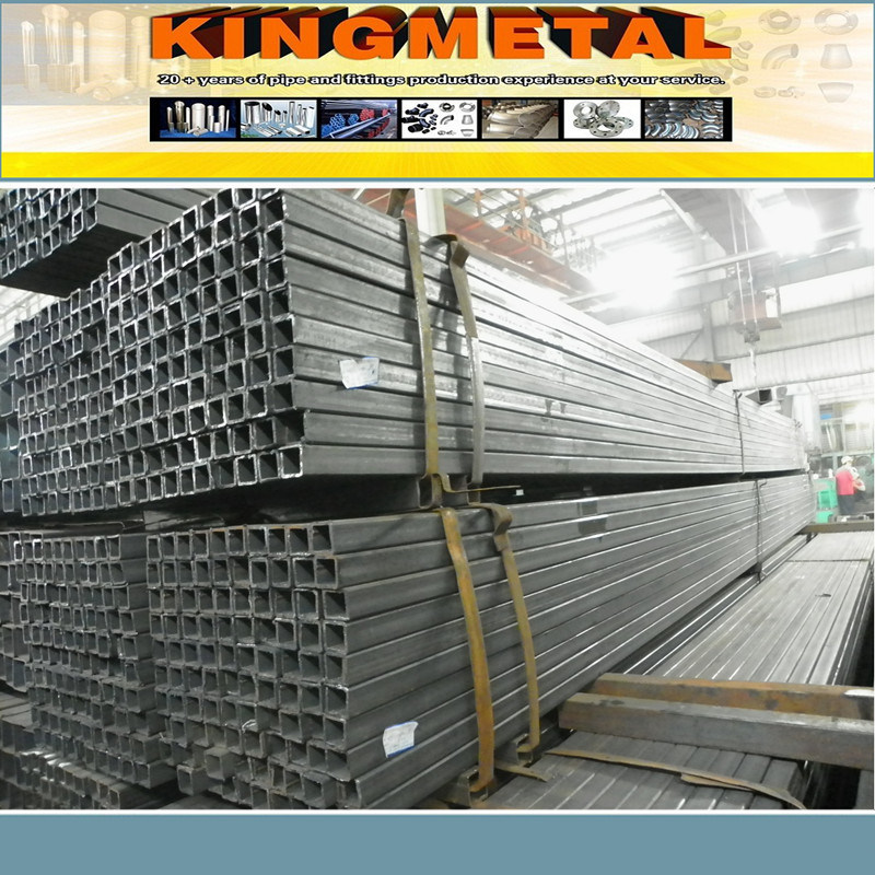 China Carbon Steel Welded Square Hollow Tube/Rectangular Steel Pipe