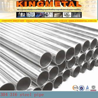 China DIN SMS ISO 3A 304/201/316 Welded Stainless Sanitary Pipe