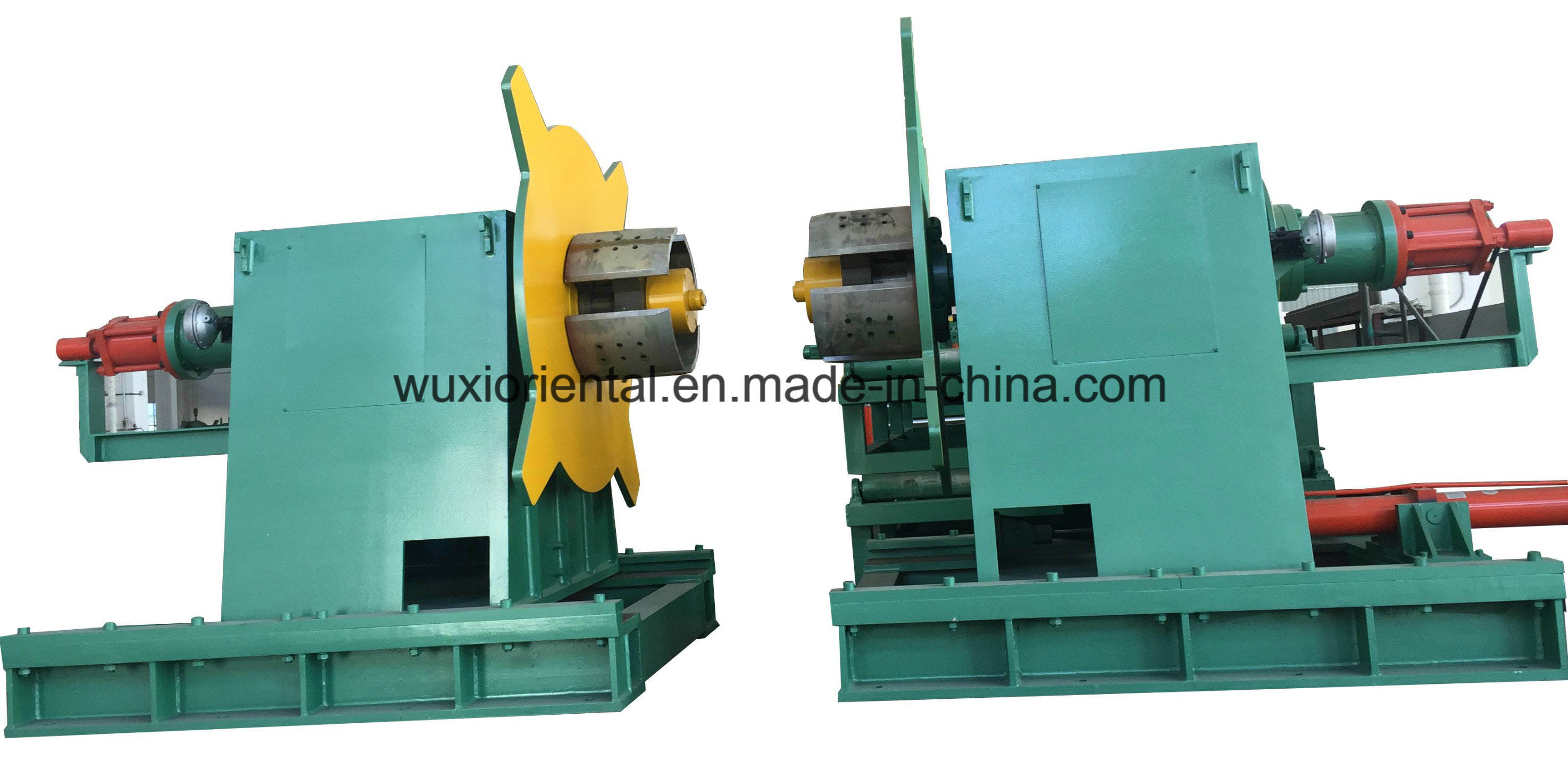 China Double Cone-Expansion Decoiler Uncoiler Cut to Length Line Slitting Line