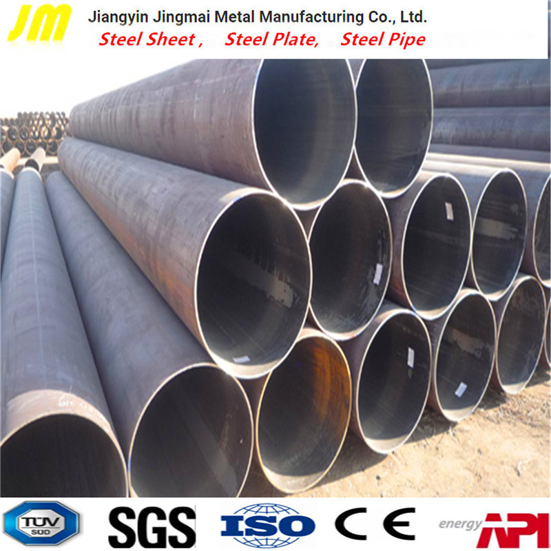 China ERW Black Welded Steel Pipe Carbon Steel Welded Tube