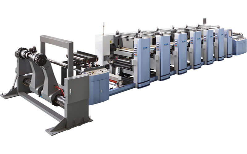 China Full Automatic Flexo Production Line of Printing, Slitting and Trimming
