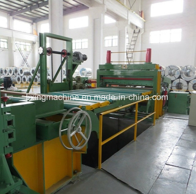 China Fully Automatic Steel Plate Slitting Cutting Line Machine