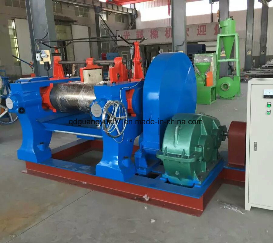 China Hardened Gearbox Two-Roll Open Mixing Mill with CE ISO SGS