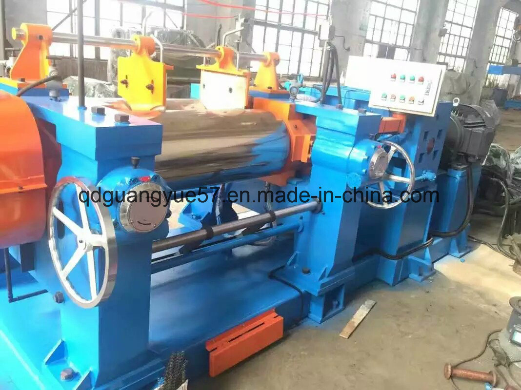 China Hardened Gearbox Two-Roll Open Mixing Mill