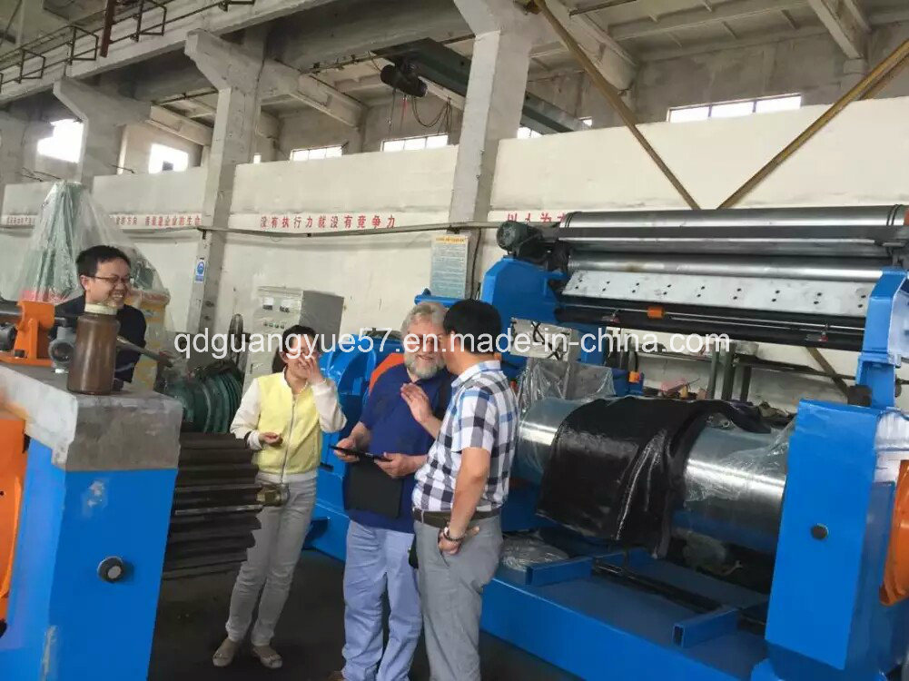 China High Accuracy Lab Two Roll Open Mixing Mill