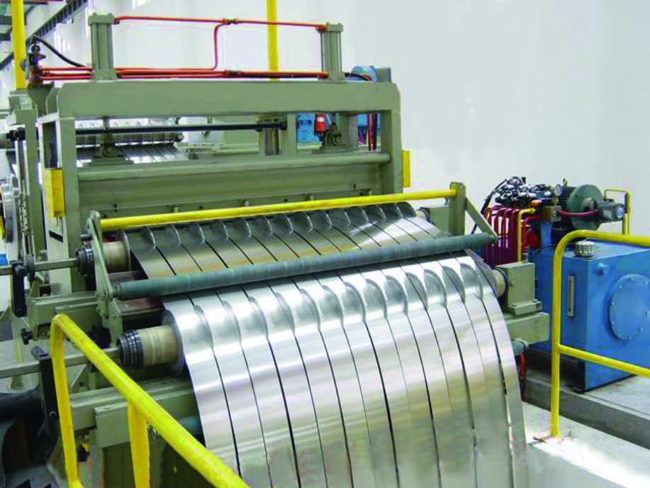 China Jinan Huafei PLC Control Slitting Line