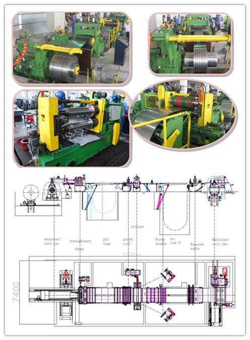 China Jinan Huafei Steel Coil Cut to Length Production Line