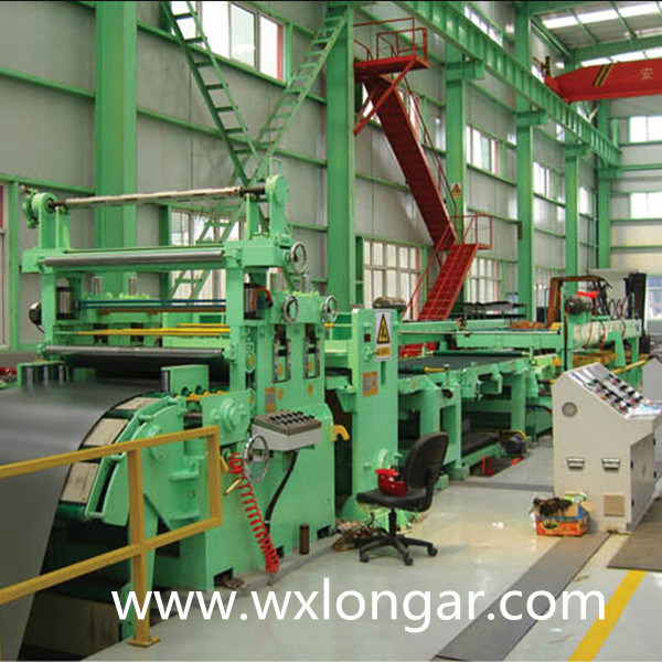China Metal Coil Shearing Rotary Line
