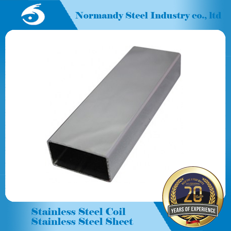 China Mill Supply 201 Welded Stainless Steel Rectangular Tube/Pipe