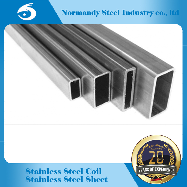 China Mill Supply 202 Welded Stainless Steel Rectangular Tube/Pipe