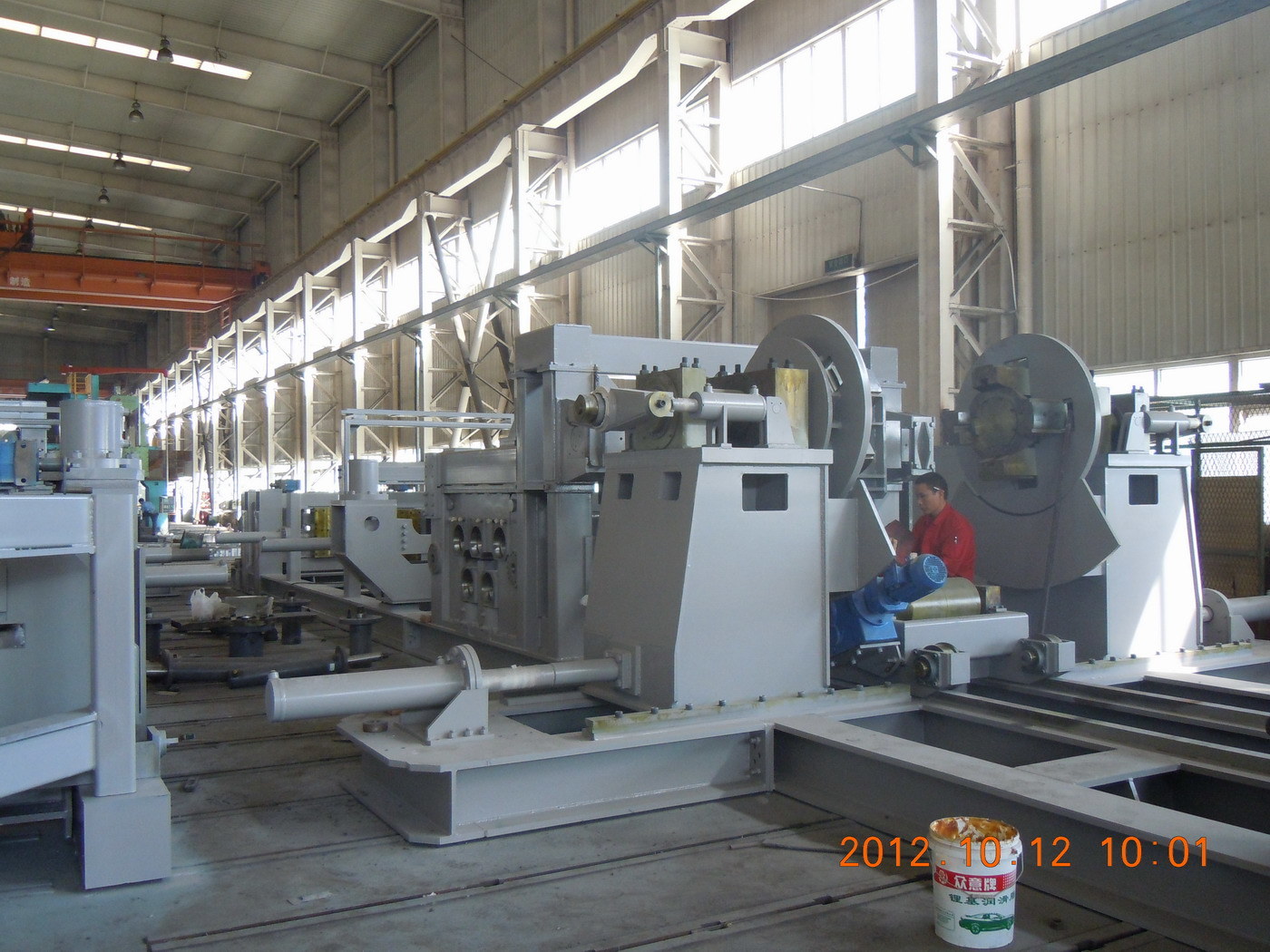 China OEM Spiral Welded Pipe Mill for South Africa