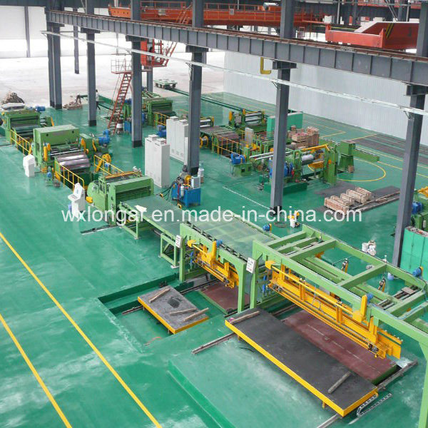 China Overseas After-Sales Services Provided Steel Coil Cutting Line