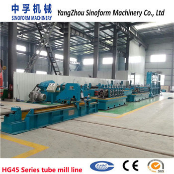 China Precision Welded Pipe Production Line Hg45 Series Tube Mill Line