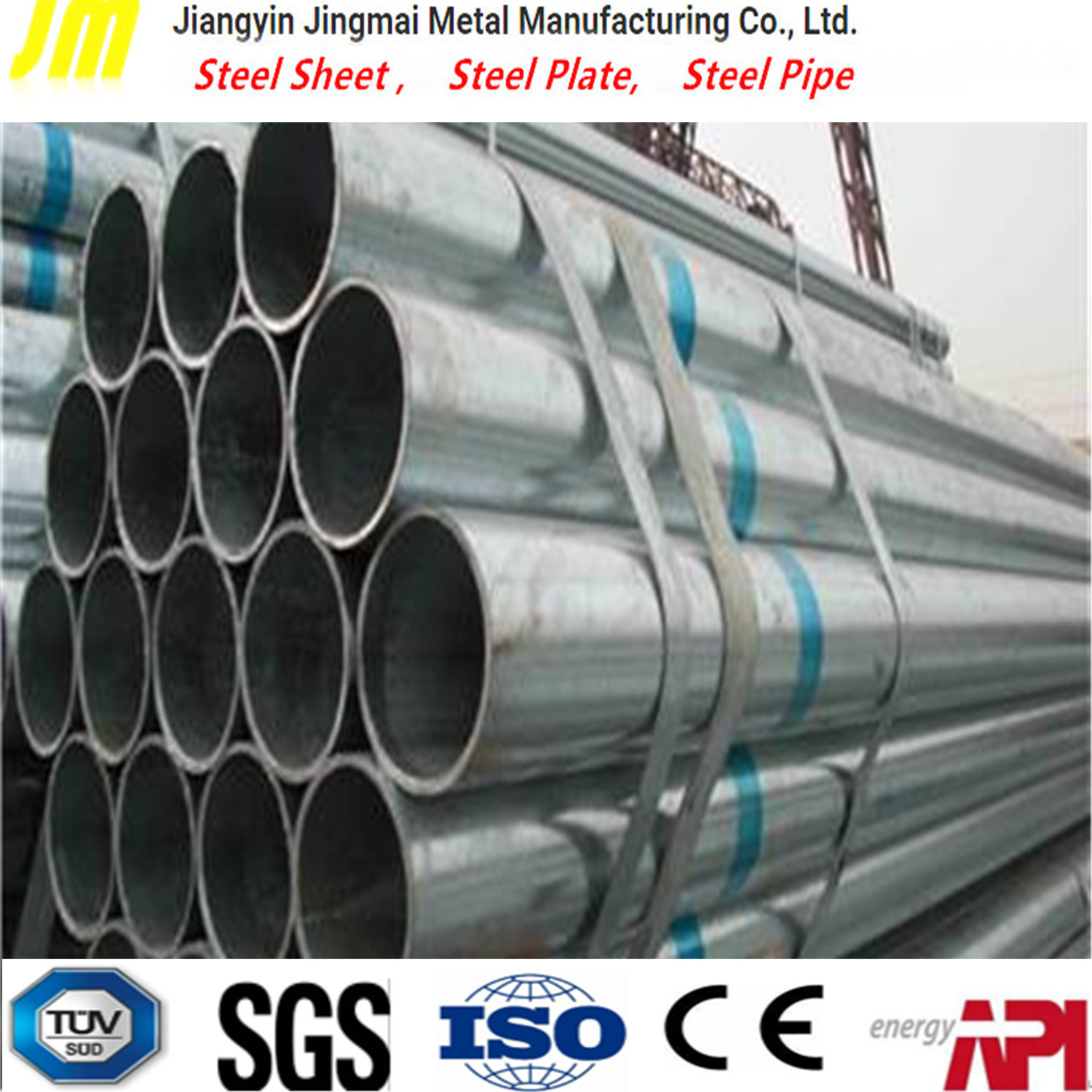 China Round Shape Hollow Section Welded Pipe of Ciecular Pipes