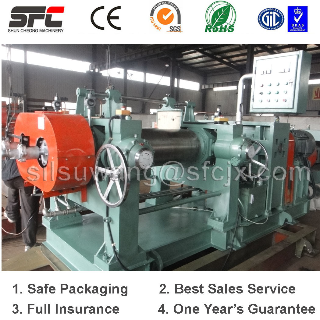 China Rubber Compound Two Roll Mill, Two Roll Mixing Mill