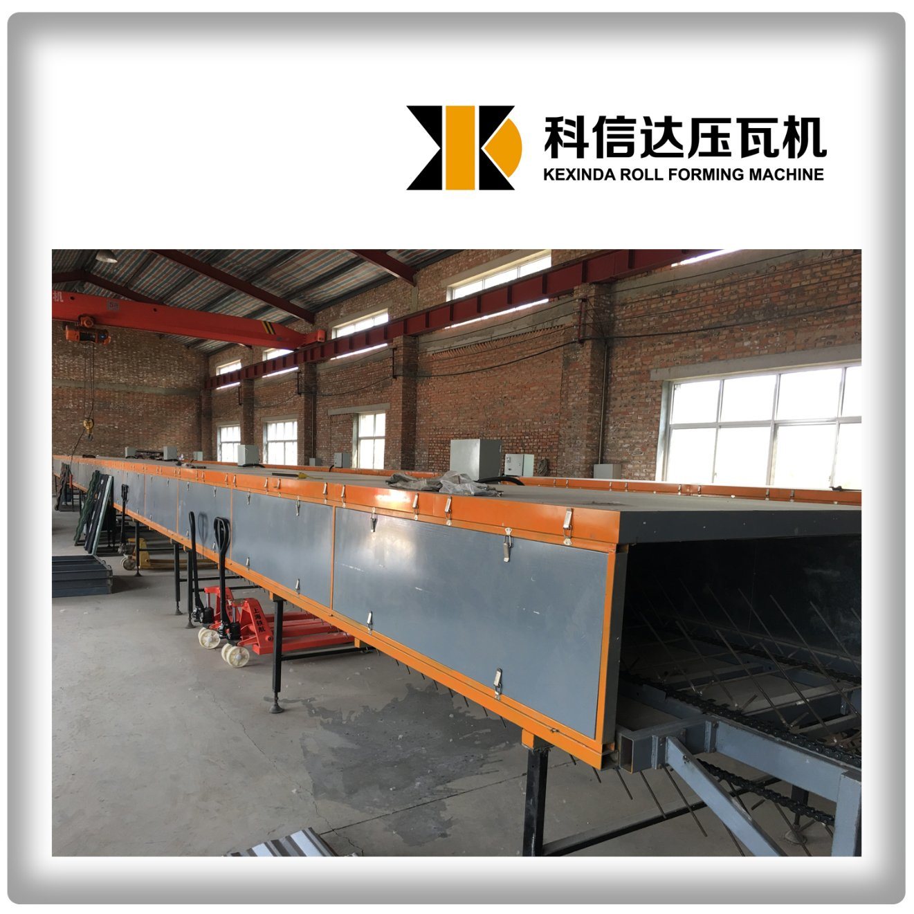 China Sand Tile Forming Machine Line