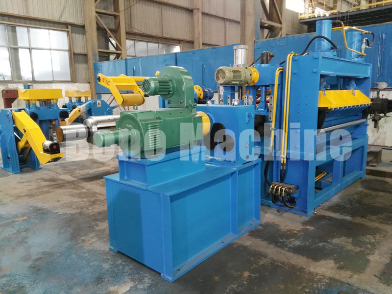 China Simple Slitting Line with Hydraulic Decoiler