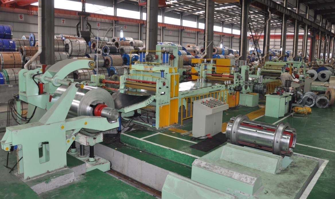 China Slitting Line with Tension Leveler Machine