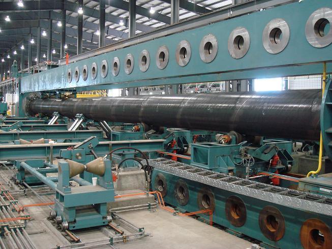 China Spiral Welded Pipe Unit
