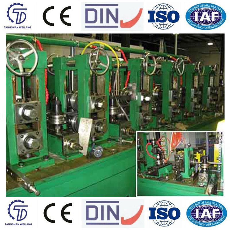 China Stainless Steel High Frequency Straight Seam Welded Pipe Machines