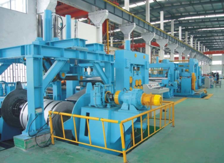 China Steel Coil Cross Cutting Line