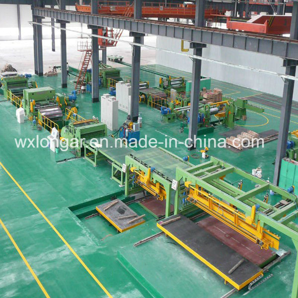 China Steel Coil Cutting Shear Line