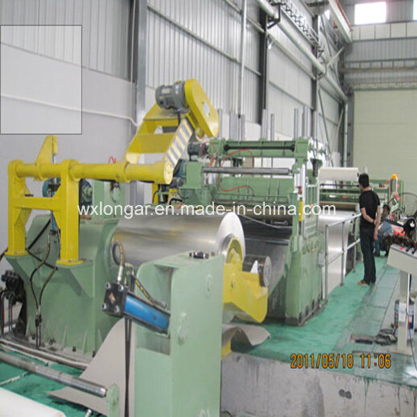 China Steel Coil Cutting Trapezoid Shape to Length Line