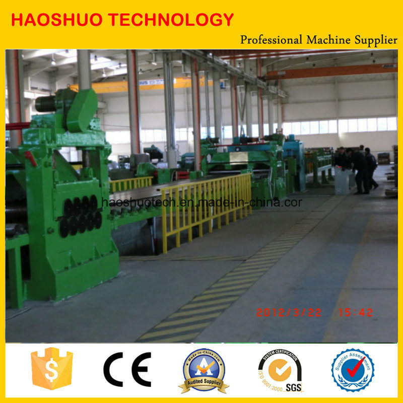 China Steel Coil Decoiling Leveling Cutting Line