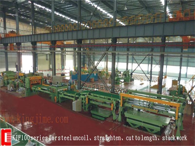 China Steel Coil Fly Shearing Cut to Length Line