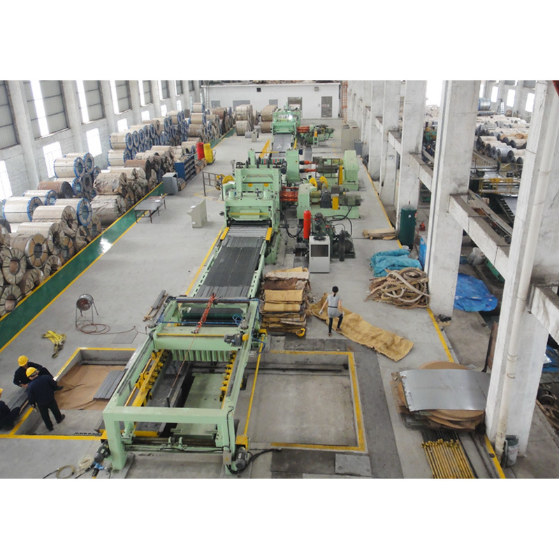 China Steel Coil Moving Shear Line for Cr Hr PP Gi Ss