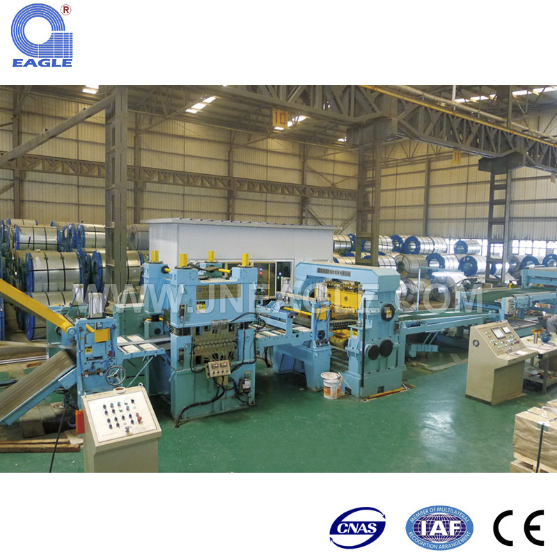 China Steel Coil Rotary Shear Cut to Length Line Machine
