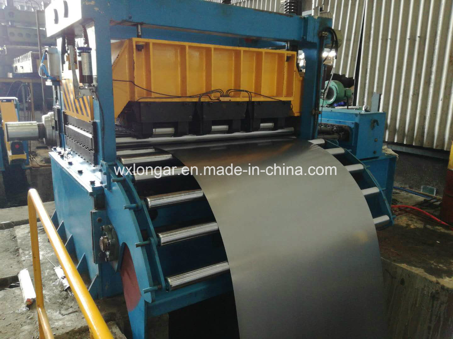 China Steel Coil Strip Transverse Shearing Cutting Line